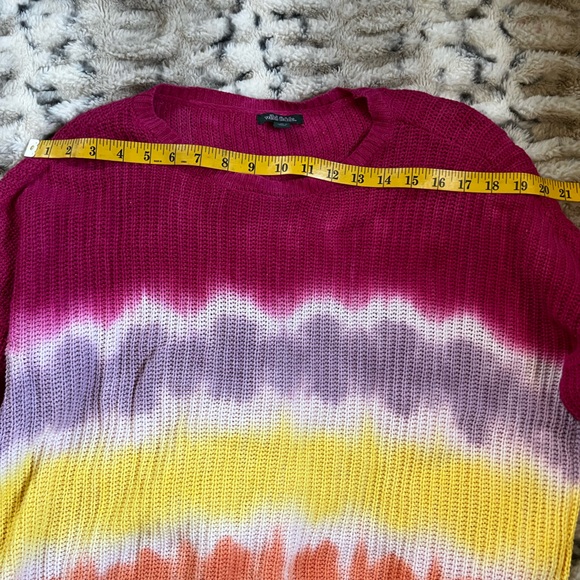 Wild Fable Multicolor Tie-Dye Sweater - Picture 4 of 6